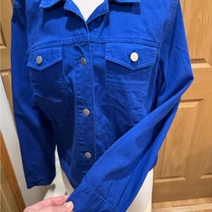 Relativity Royal Blue Jean Jacket